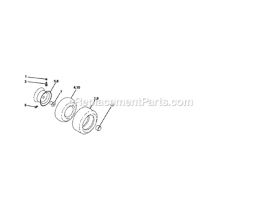 Page G Diagram and Parts List for 917279921  Craftsman Lawn Tractor