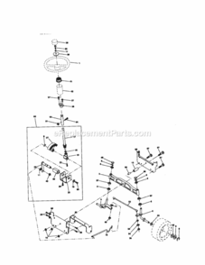 Page D Diagram and Parts List for 917279950  Craftsman Lawn Tractor