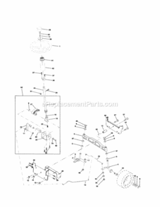 Page D Diagram and Parts List for 917279960  Craftsman Lawn Tractor