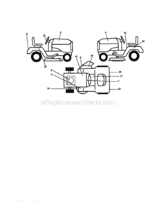 Part Location Diagram of 176651 Craftsman Fender Decal