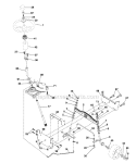 Part Location Diagram of 532190753 Husqvarna Shaft Asm Steering
