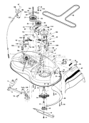 Part Location Diagram of 400095 Craftsman Cvortex Baffle