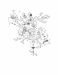 Part Location Diagram of 401244 Craftsman Clutch Bracket