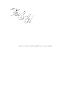 Wheels_And_Tires Diagram and Parts List for 917287121  Craftsman Lawn Tractor