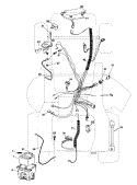 Electrical Diagram and Parts List for 917287220  Craftsman Lawn Tractor