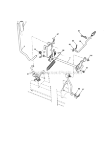 Page I Diagram and Parts List for 917287341  Craftsman Lawn Tractor