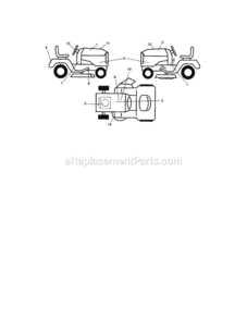 Part Location Diagram of 410485 Craftsman Replacement Decal