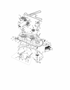 Page J Diagram and Parts List for 917287460  Craftsman Lawn Tractor