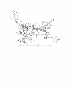 Page C Diagram and Parts List for 917287462  Craftsman Lawn Tractor