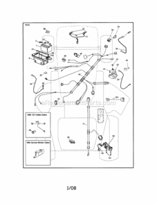 Page A Diagram and Parts List for 917287491  Craftsman Lawn Tractor