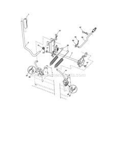 Page I Diagram and Parts List for 917287500  Craftsman Lawn Tractor