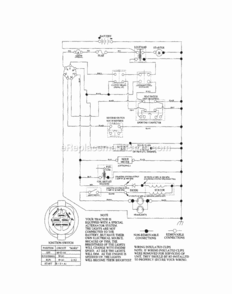 Page K Diagram and Parts List for 917288033  Craftsman Lawn Tractor