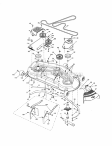 Page I Diagram and Parts List for 917288040  Craftsman Lawn Tractor