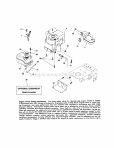 Page D Diagram and Parts List for 917288070  Craftsman Lawn Tractor