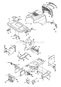 Part Location Diagram of 407807 Husqvarna Bracket Pivot