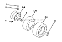 Part Location Diagram of 420531 Generac WASHER-WAVE 62V CEM