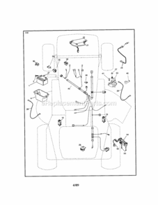 Page A Diagram and Parts List for 917288091  Craftsman Lawn Tractor