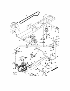 Page C Diagram and Parts List for 917288100  Craftsman Lawn Tractor