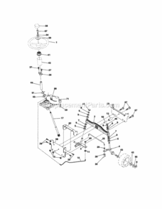 Page D Diagram and Parts List for 917288100  Craftsman Lawn Tractor