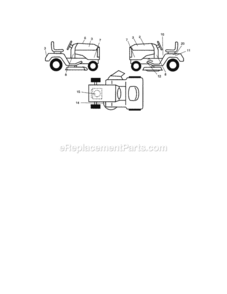 Part Location Diagram of 418234 Craftsman Decal, Replacement