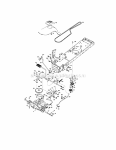 Part Location Diagram of 415625 Craftsman Transaxle Pulley