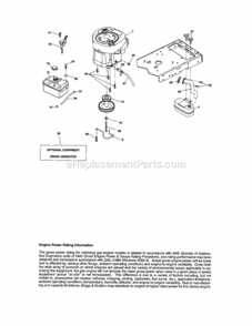 Page D Diagram and Parts List for 917288112  Craftsman Lawn Tractor