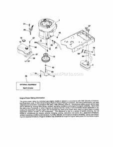 Page D Diagram and Parts List for 917288123  Craftsman Lawn Tractor