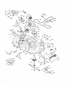 Page I Diagram and Parts List for 917288150  Craftsman Lawn Tractor