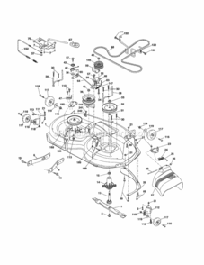 Page I Diagram and Parts List for 917288160  Craftsman Lawn Tractor