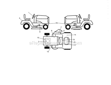 Page I Diagram and Parts List for 917288162  Craftsman Lawn Tractor