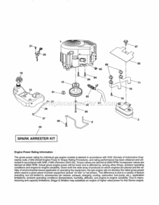 Page D Diagram and Parts List for 917288164  Craftsman Lawn Tractor