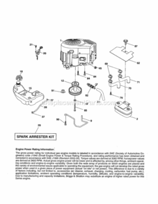 Page D Diagram and Parts List for 917288171  Craftsman Lawn Tractor