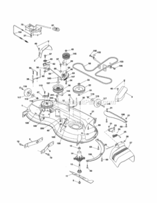 Page F Diagram and Parts List for 917288171  Craftsman Lawn Tractor