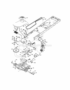 Page C Diagram and Parts List for 917288210  Craftsman Lawn Tractor