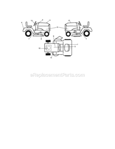 Part Location Diagram of 416606 Husqvarna Decal, Compliance