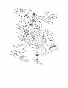 Page J Diagram and Parts List for 917288252  Craftsman Lawn Tractor