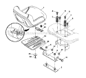 Part Location Diagram of 406622 Craftsman Seat.Tc150.B