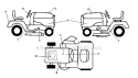 Decals Diagram and Parts List for 917288260  Craftsman Lawn Tractor