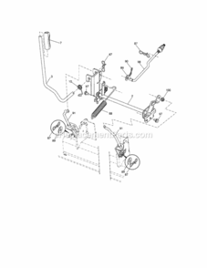 Page I Diagram and Parts List for 917288271  Craftsman Lawn Tractor