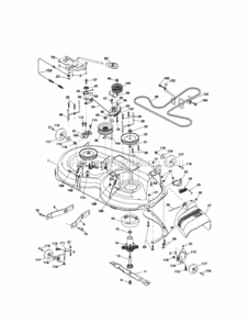 Page F Diagram and Parts List for 917288330  Craftsman Lawn Tractor