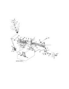 Page F Diagram and Parts List for 917288451  Craftsman Lawn Tractor