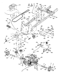 Part Location Diagram of 196131 Craftsman Bracket Pulley