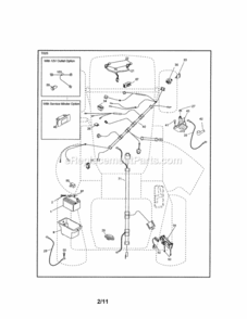 Page A Diagram and Parts List for 917288512  Craftsman Lawn Tractor