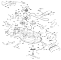 Part Location Diagram of 547745901 Husqvarna Mower Housing