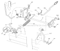 Lift Diagram and Parts List for 917288520  Craftsman Lawn Tractor