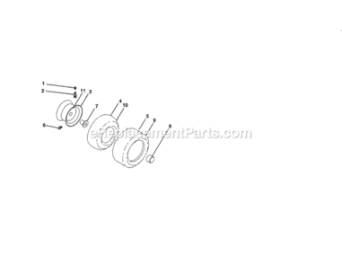 Page J Diagram and Parts List for 917288524  Craftsman Lawn Tractor