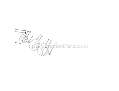 Page J Diagram and Parts List for 917288562  Craftsman Lawn Tractor