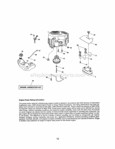 Page D Diagram and Parts List for 917288562  Craftsman Lawn Tractor