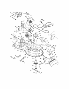 Page G Diagram and Parts List for 917288573  Craftsman Lawn Tractor