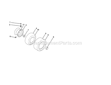 Page J Diagram and Parts List for 917288580  Craftsman Lawn Tractor